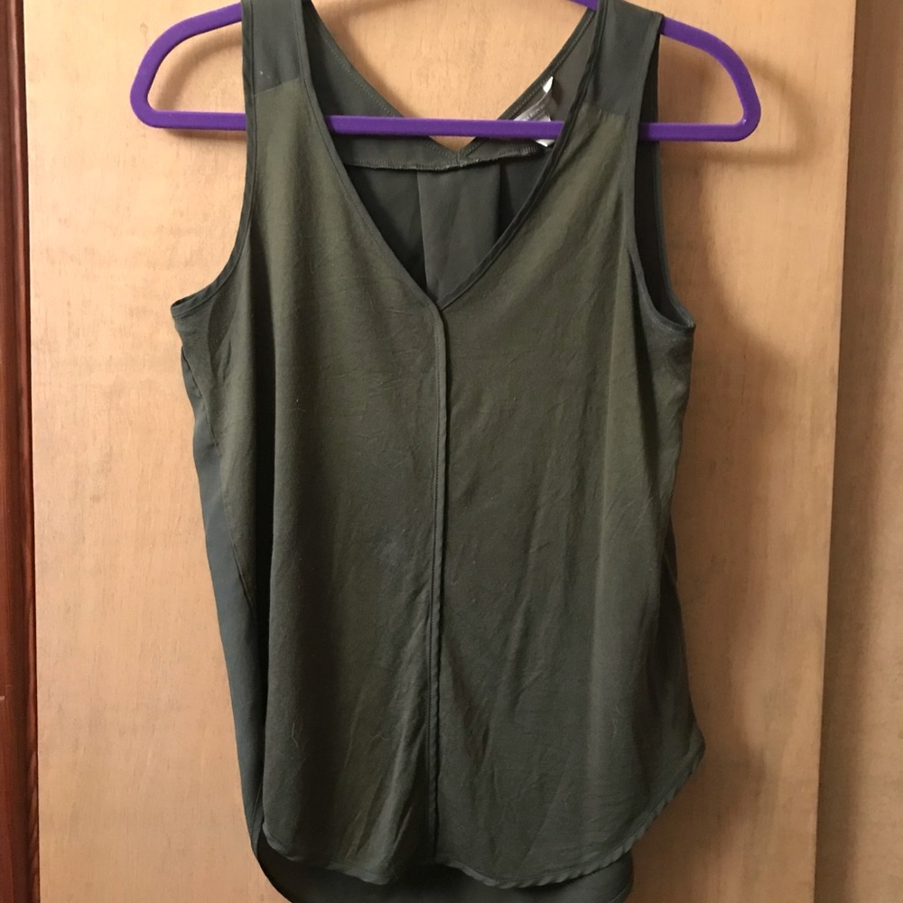 Green Banana Republic Silky feeling tank